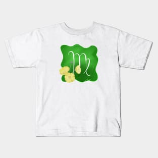 Virgo Zodiac Sign August September Birthday Horoscope Kids T-Shirt